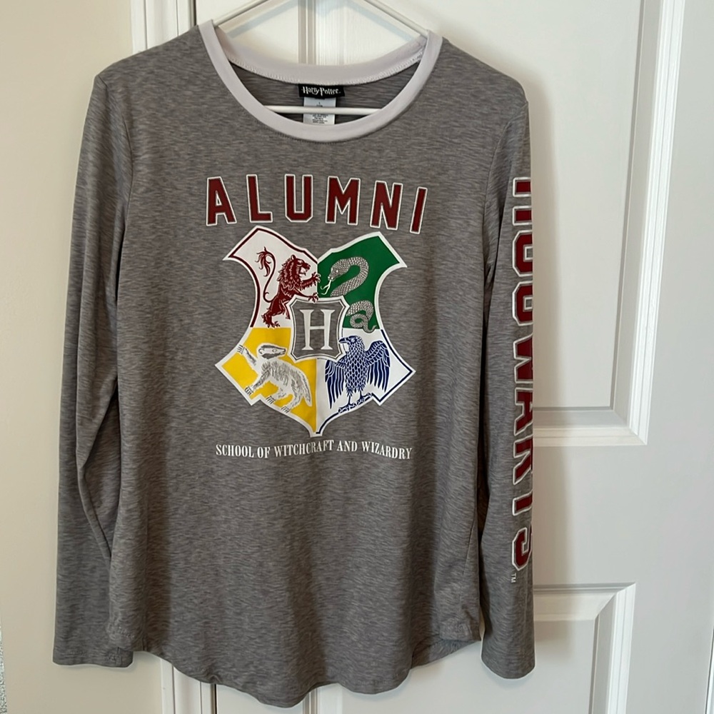 Harry Potter Hogwarts Alumni School Of Witchcraft and Wizardry Long Sleeve Shirt